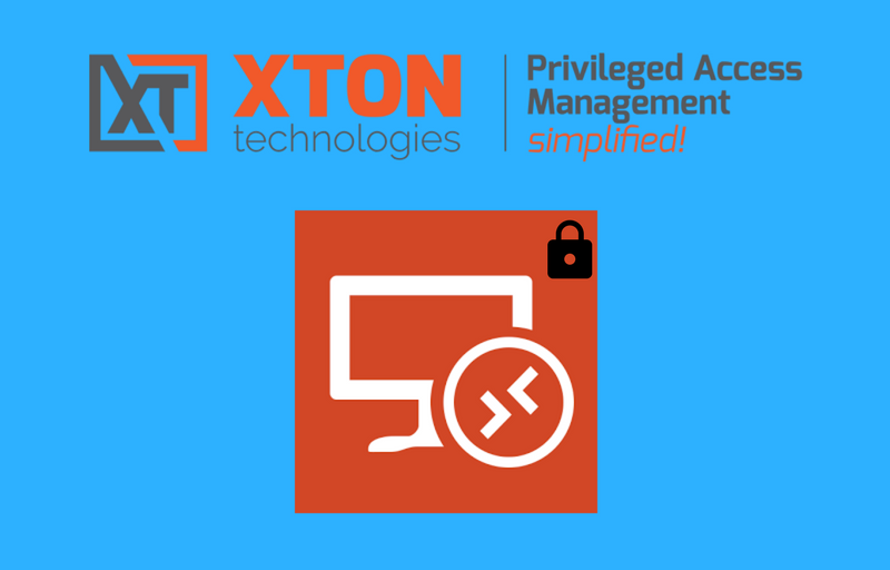 XtonTech PAM privileged account management Product Update 2.3.201805062226 federated sign in high availability TLS 1.2 RDP