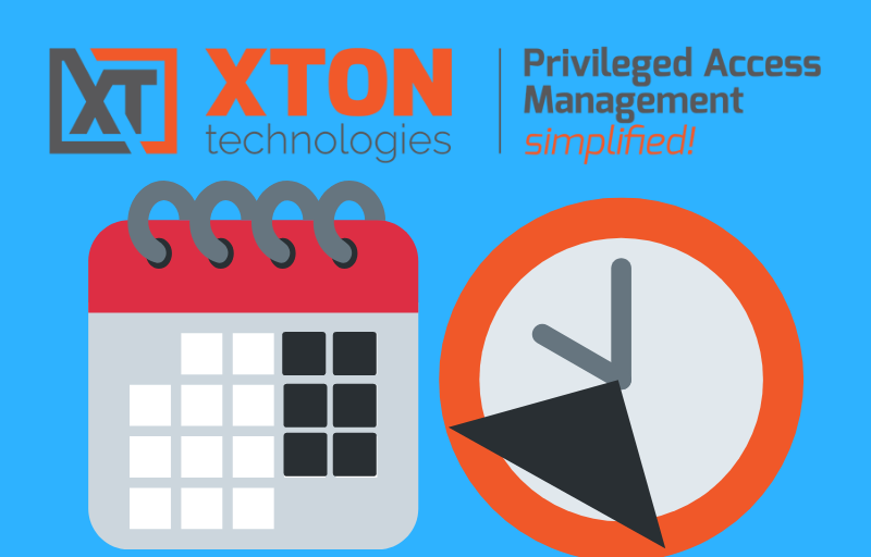 Xton Access Manager Product Update 2.3.201901202225 job execution time window breadcrumbs path navigation request review report